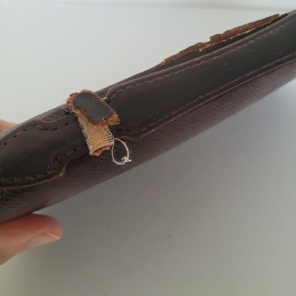 LOUIS VUITTON LV Brown Zip Around Wallet Organizer Atoll Large Clutch Unisex - Picture 5 of 16